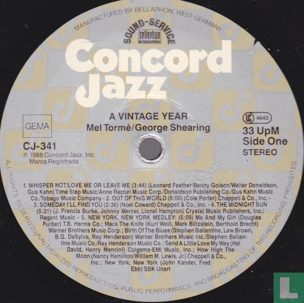 A Vintage Year 