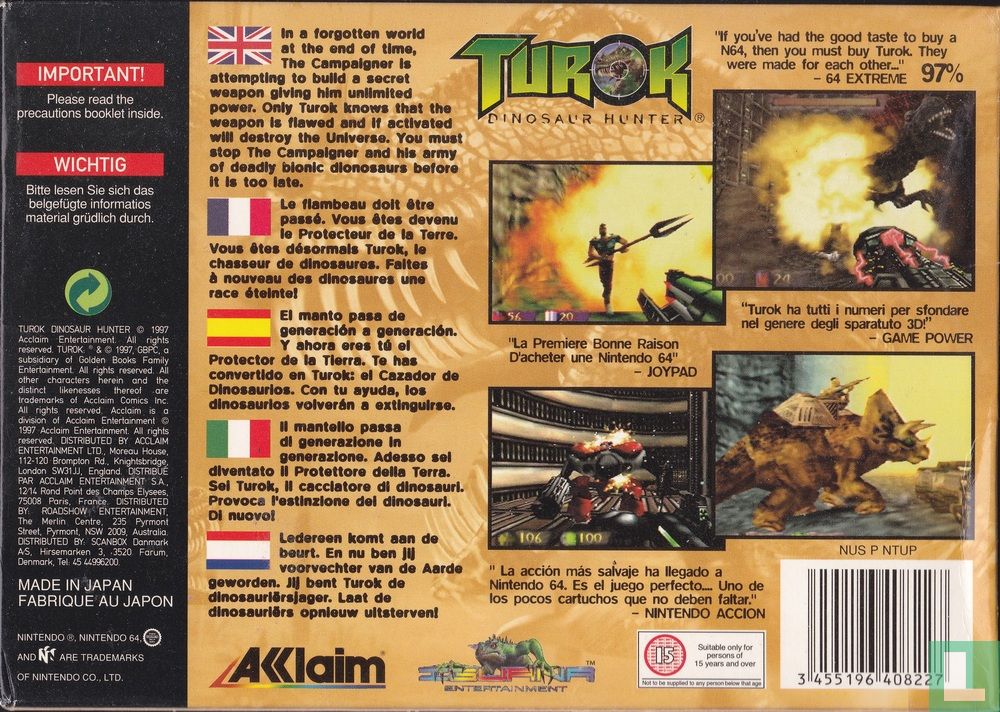 Turok: Dinosaur Hunter
