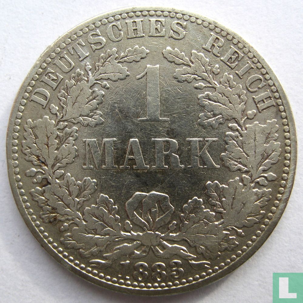 Duitse Rijk 1 mark 1883 (A)