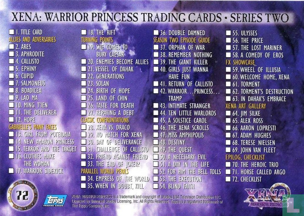 Complete set (72 cards)