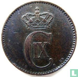 Denmark 2 øre 1876