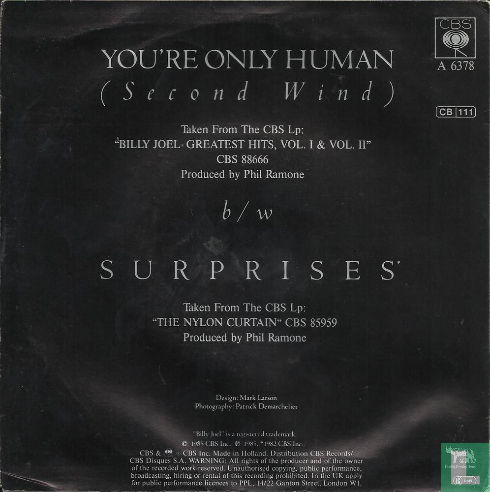 You’re Only Human (Second Wind)