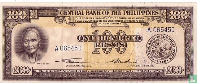 PHILIPPINES 100 Pesos