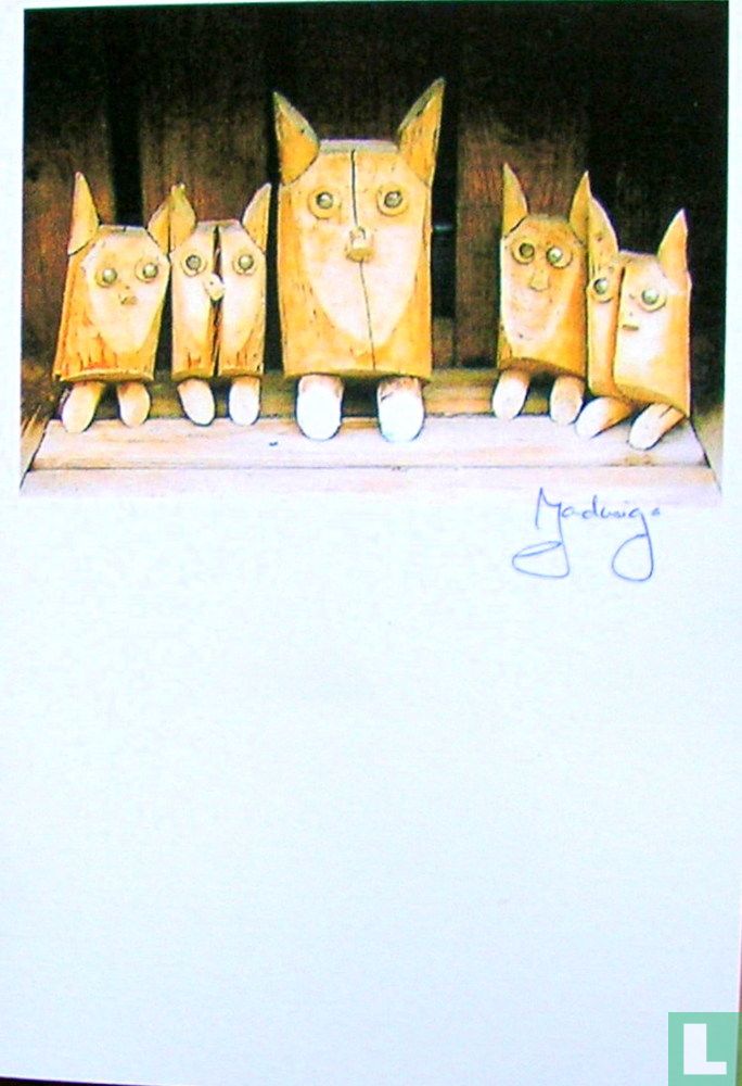 Kunstkaarten dieren
