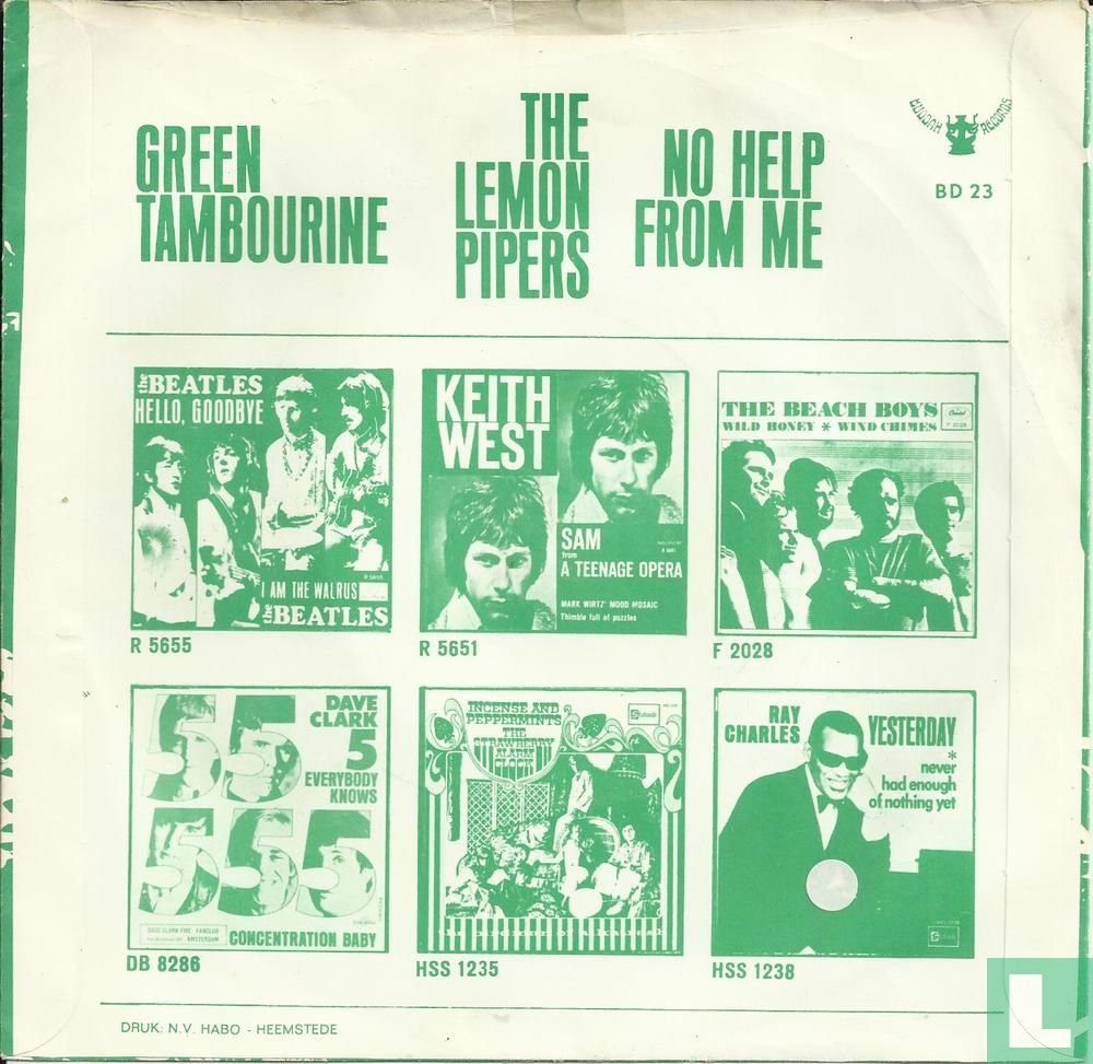 Green tambourine