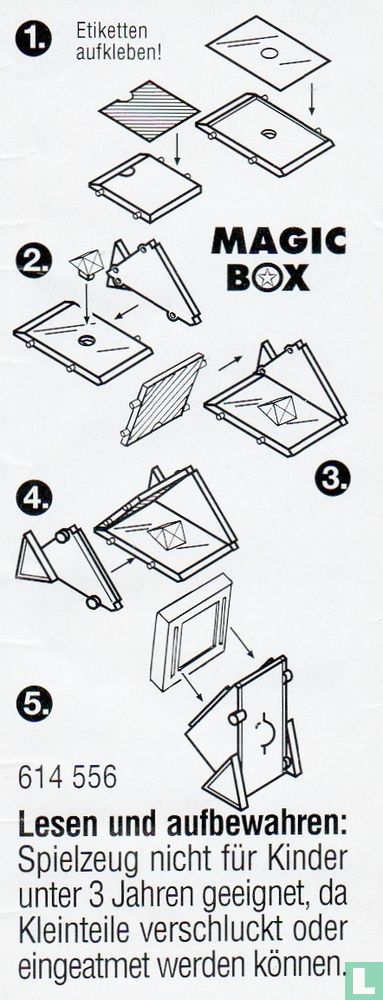 Magic Box, Cubes
