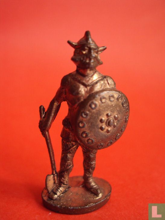 Viking with axe (copper)