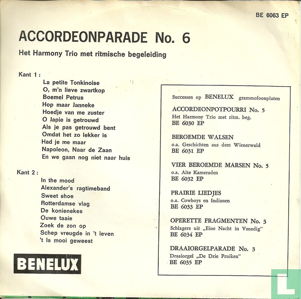 Accordeonparade no.6