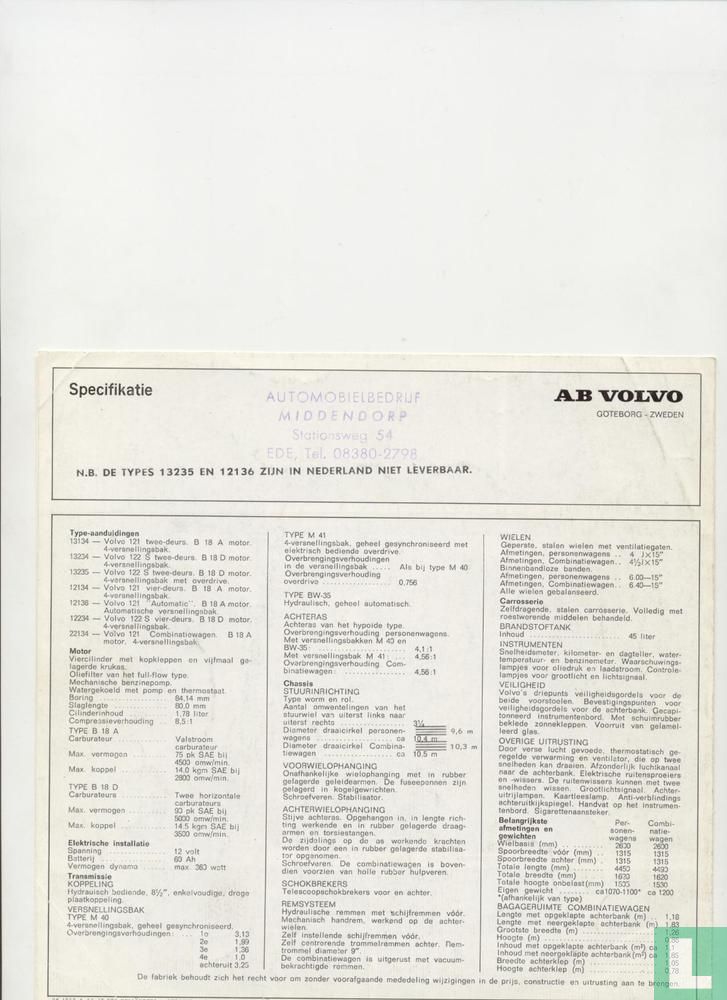 Volvo 120 Series