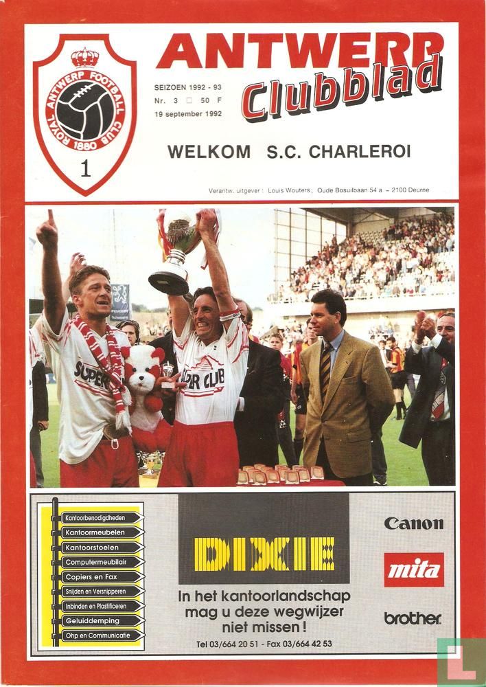 Antwerp - Sporting Charleroi