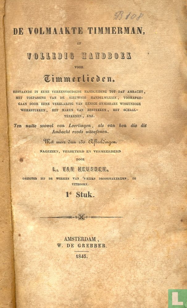 De volmaakte timmerman