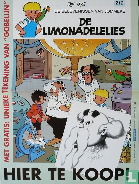 Jommeke 212 de limonadelelies