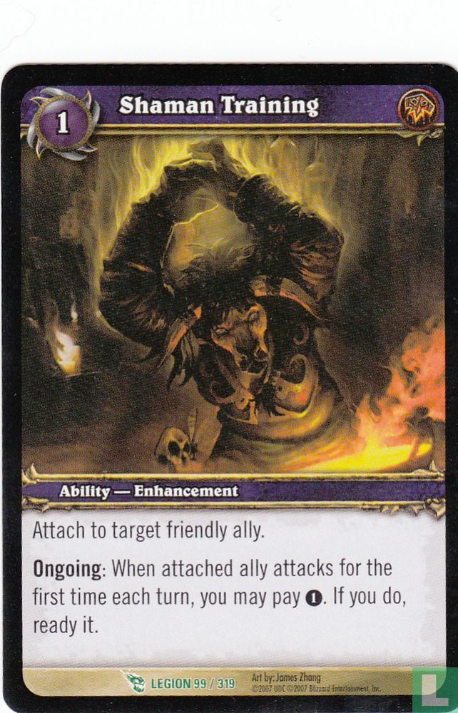 Shaman Training 99/319 (2007) Legion LastDodo