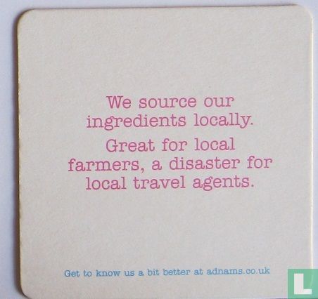 We source our ingredients locally