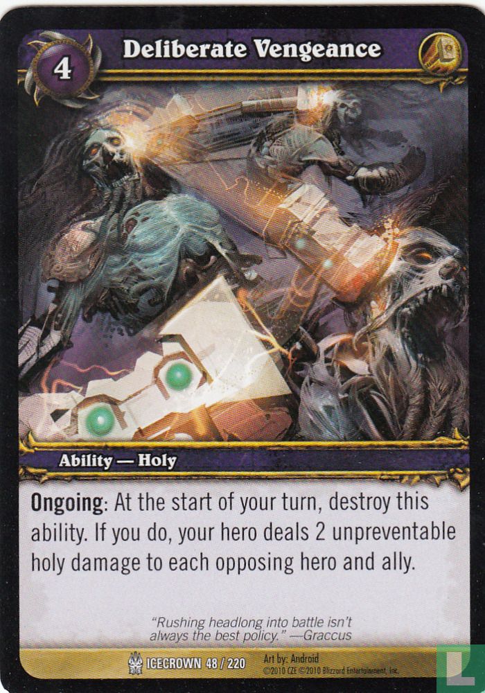 Deliberate Vengeance