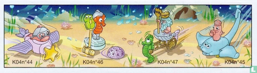 Neptune (orange seahorse)