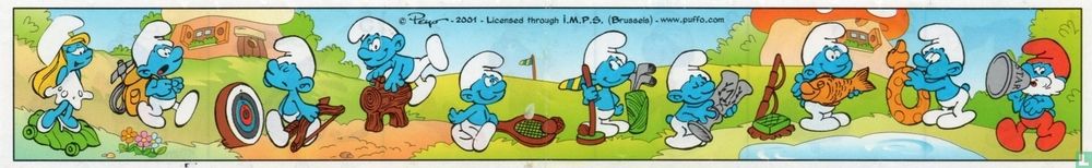 Swimmer Smurf