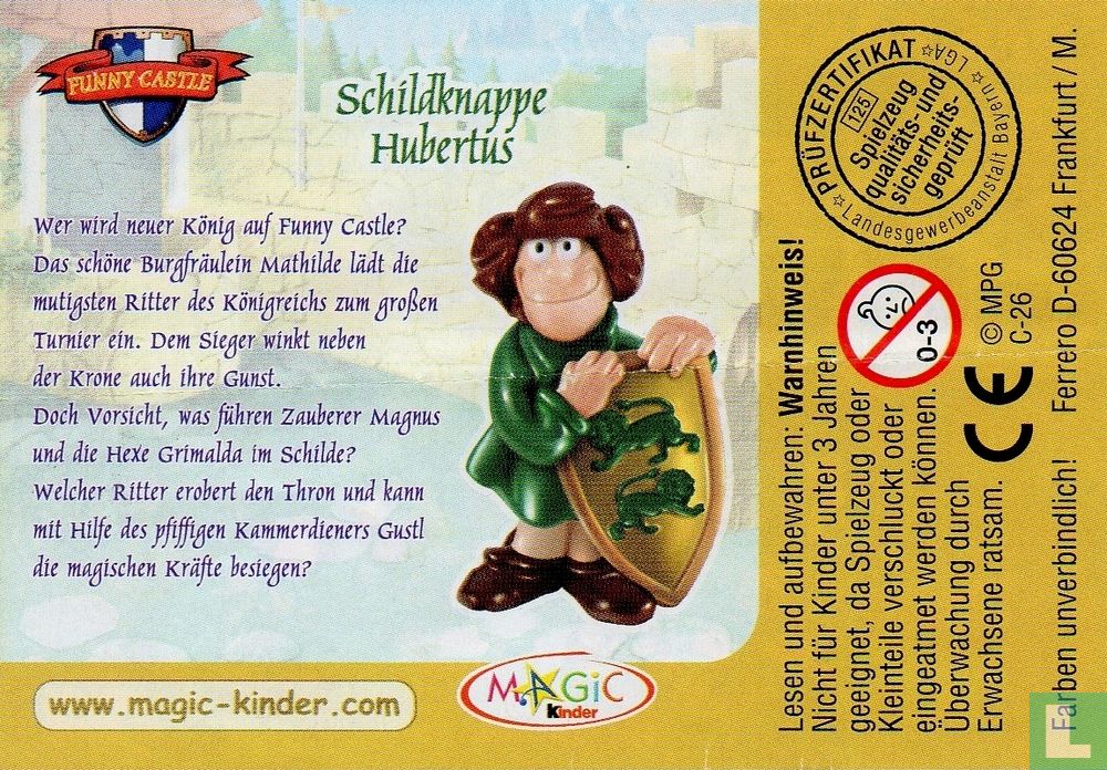 Schildknappe Hubertus