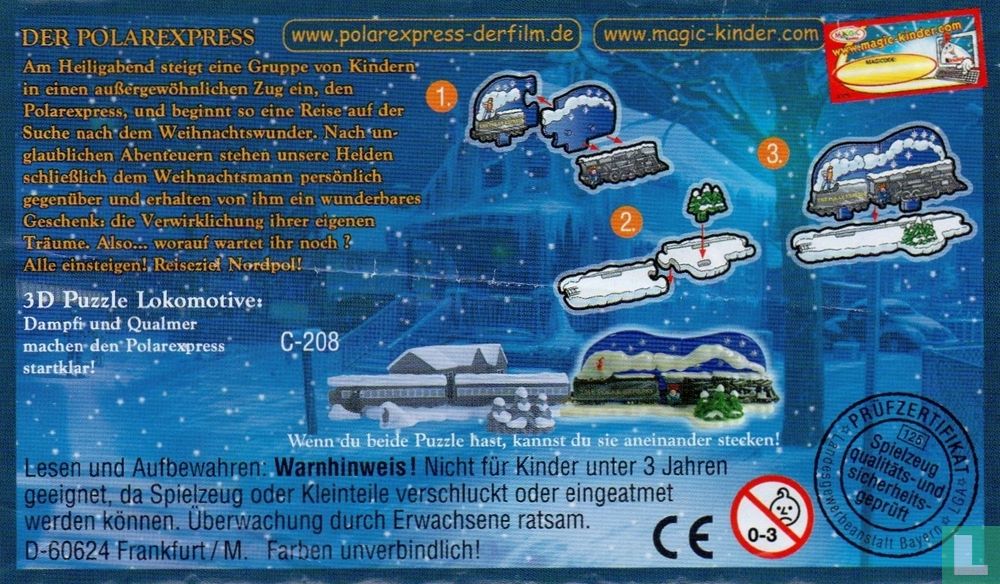 Polar Express 3D Puzzle