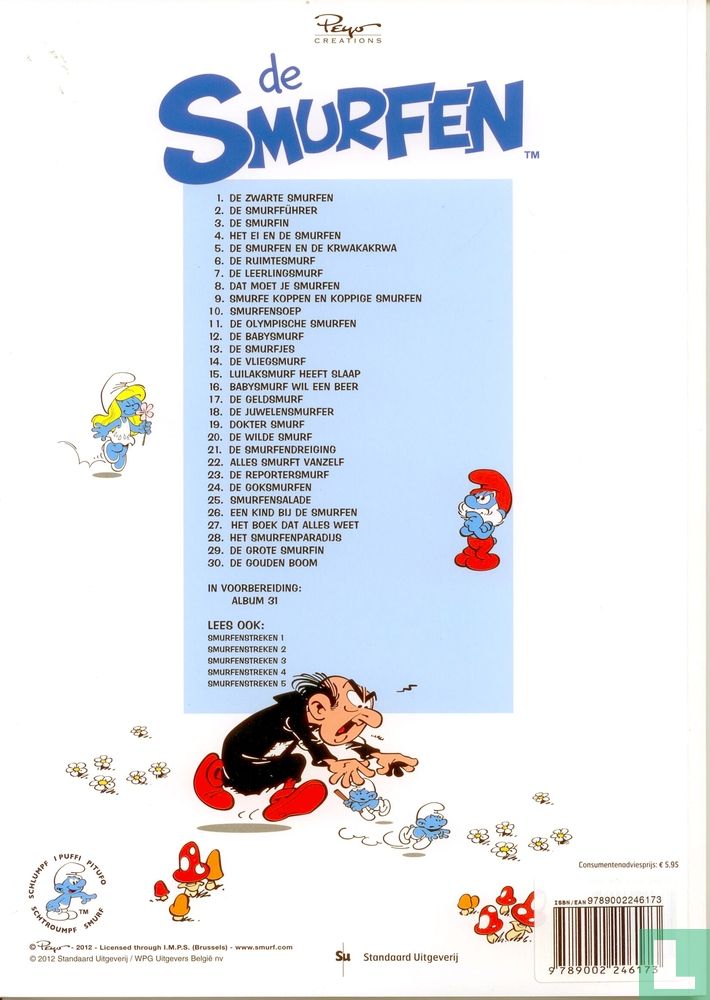 Luilaksmurf heeft slaap