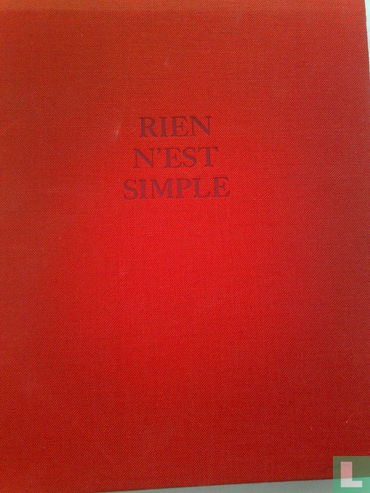 Rien n'est simple