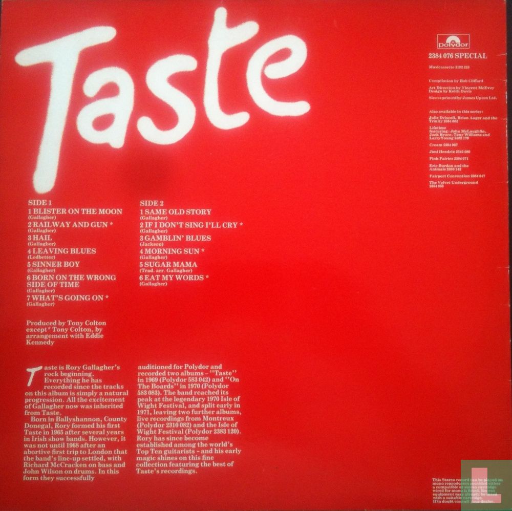 Taste