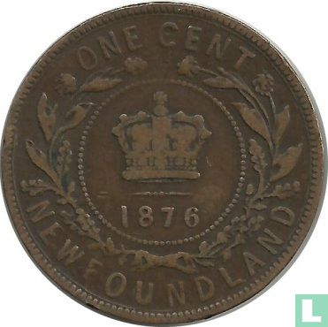 Terre-Neuve 1 cent 1876
