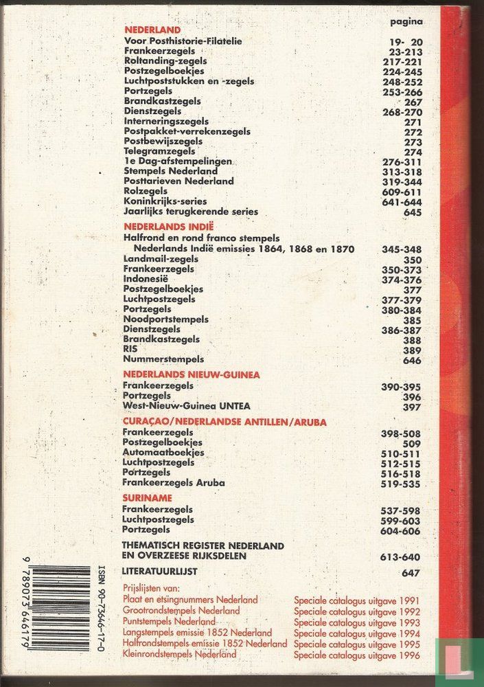 Speciale catalogus 1997