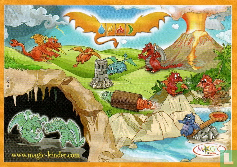 Drache mit Buch