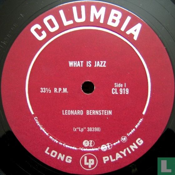 Leonard Bernstein: What is Jazz
