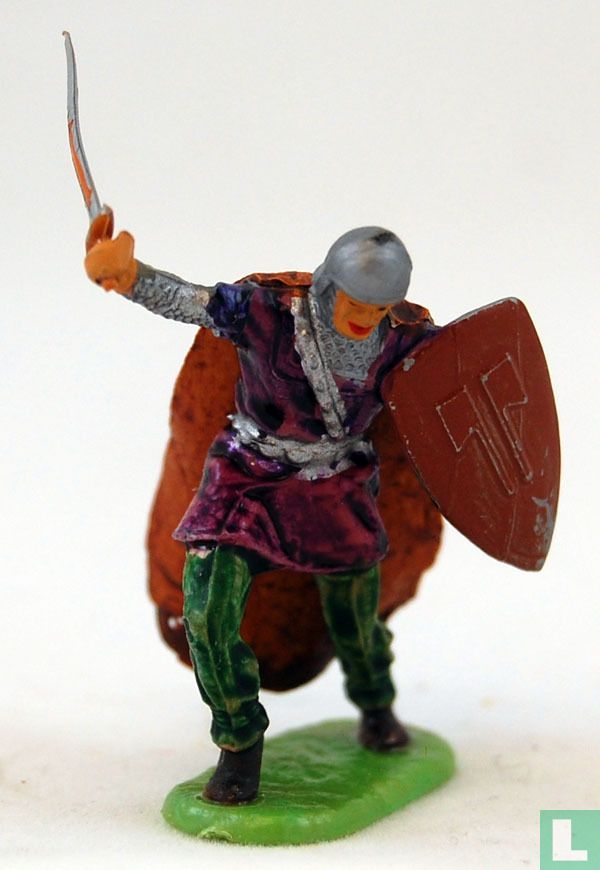 Guerrier avec épée et bouclier
