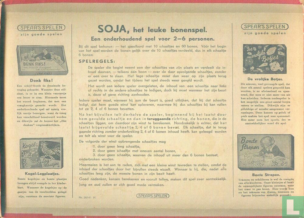 SOJA Het leuke bonenspel