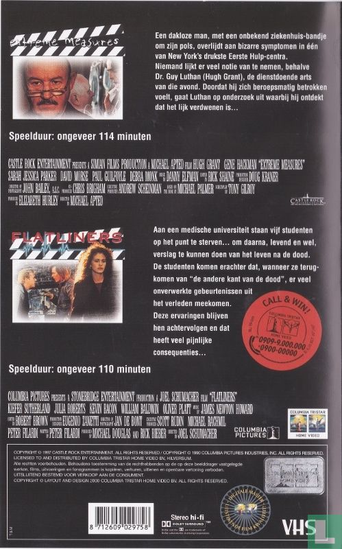 Extreme Measures + Flatliners