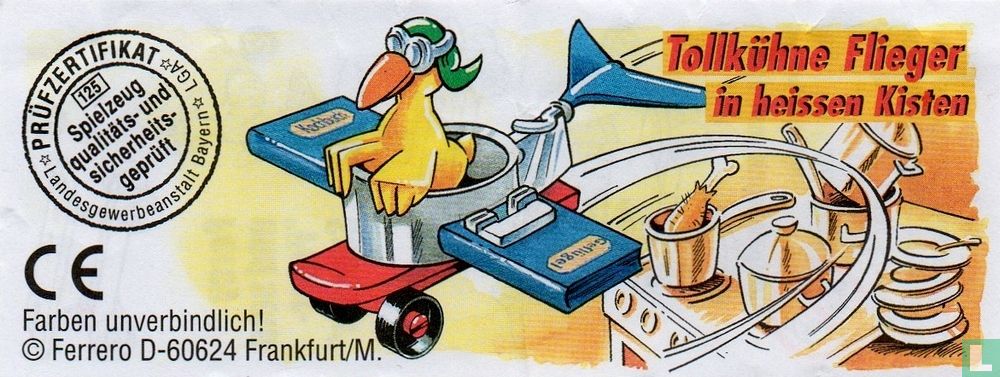 Percy und sein Puter-Scooter