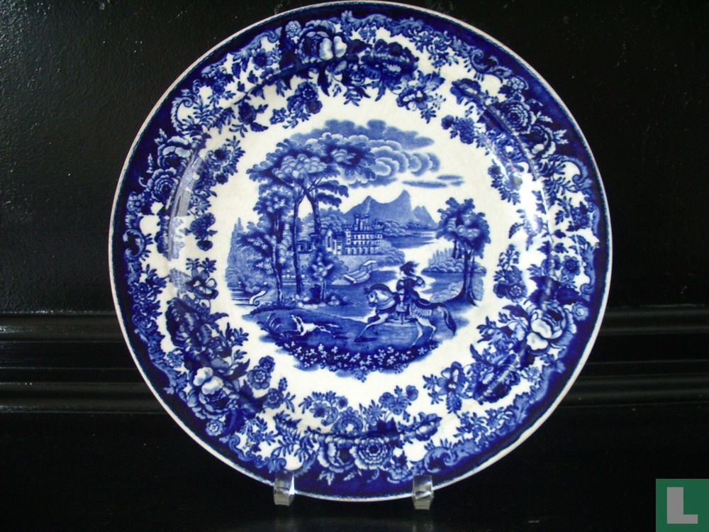 Amazonas blauer Essteller