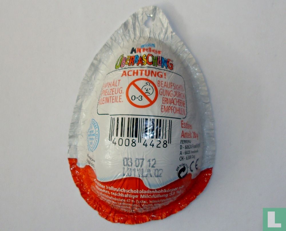 Wrap Kinder Überraschung Easter