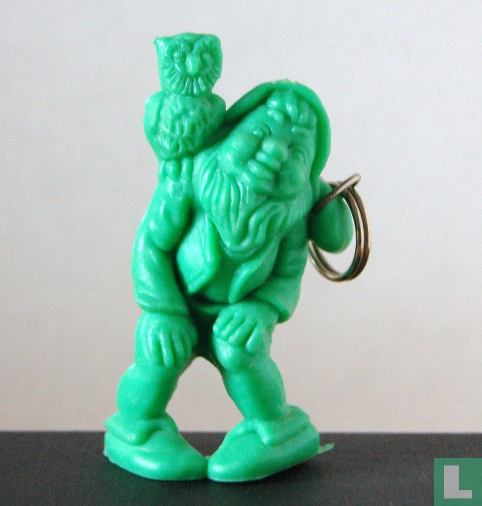 Kabouter met uil [groen]