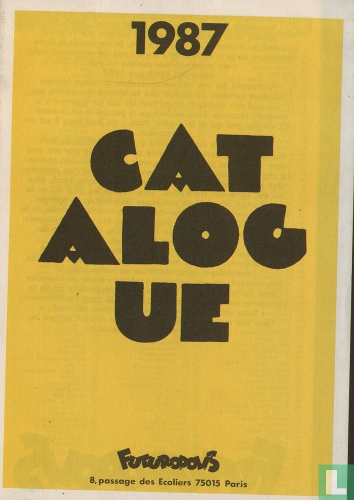 Catalogue 1987