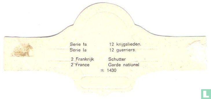 Frankrijk Schutter ± 1430