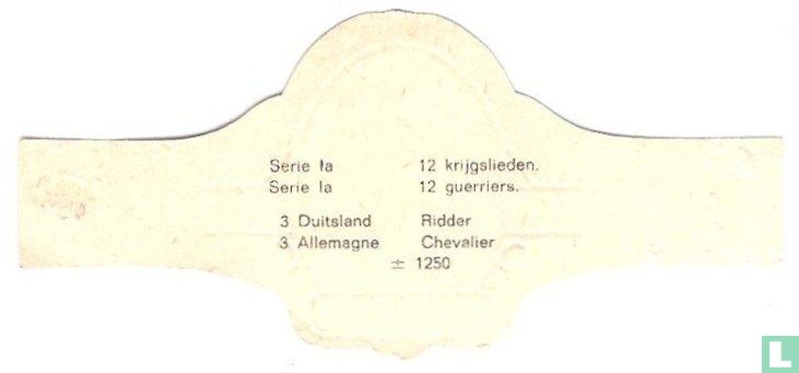 Duitsland Ridder ± 1250