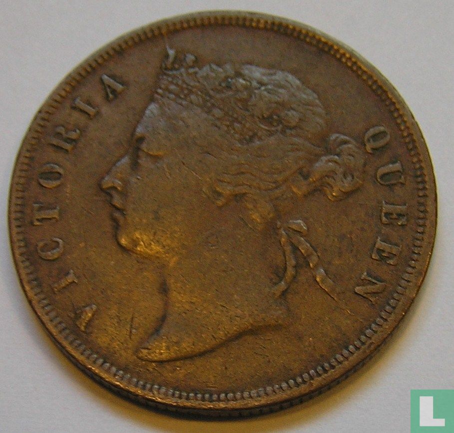 Straits Settlements 1 Cent 1888