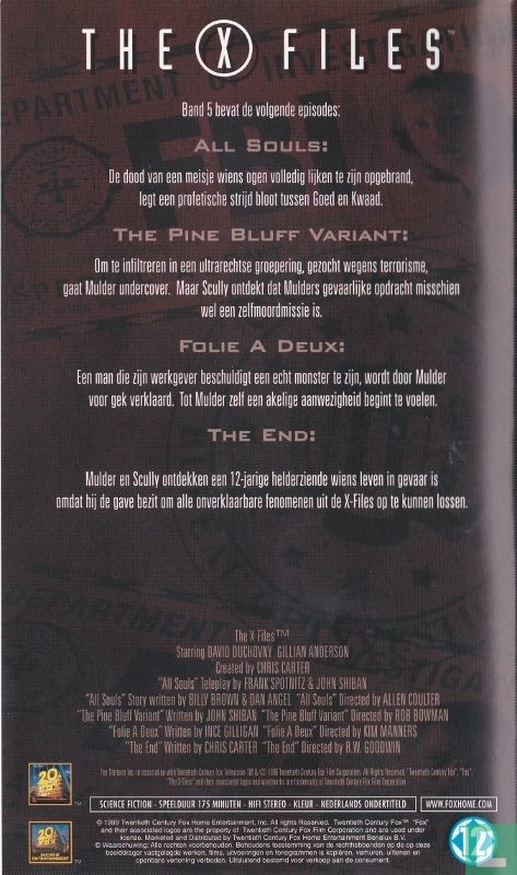 Season Five Collector's File - Tape 5