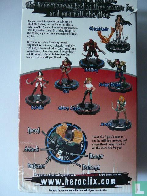 Indy held Clix Starter Set