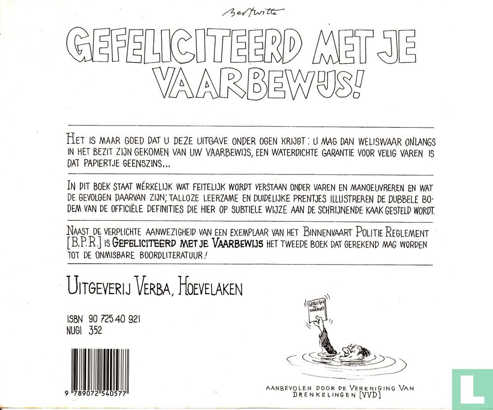 Gefeliciteerd met je vaarbewijs! (1993) - Vaarders - LastDodo