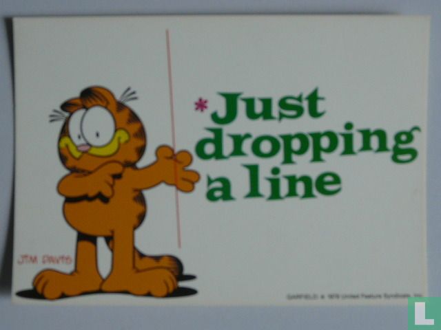 Just dropping a line
