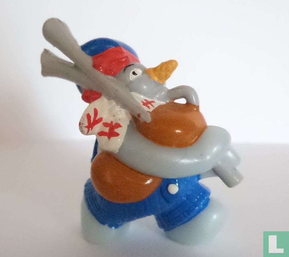 Johnny as bagpipe player