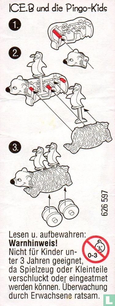 Eisbären und Pinguine