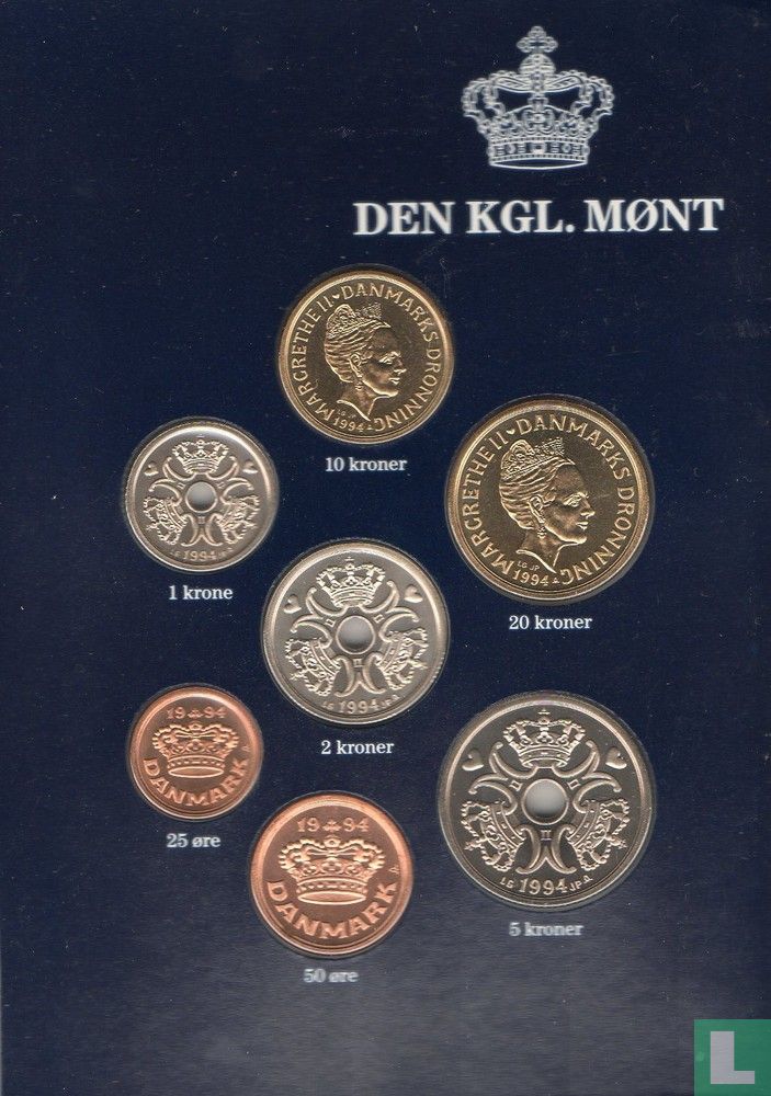 Danemark coffret 1994