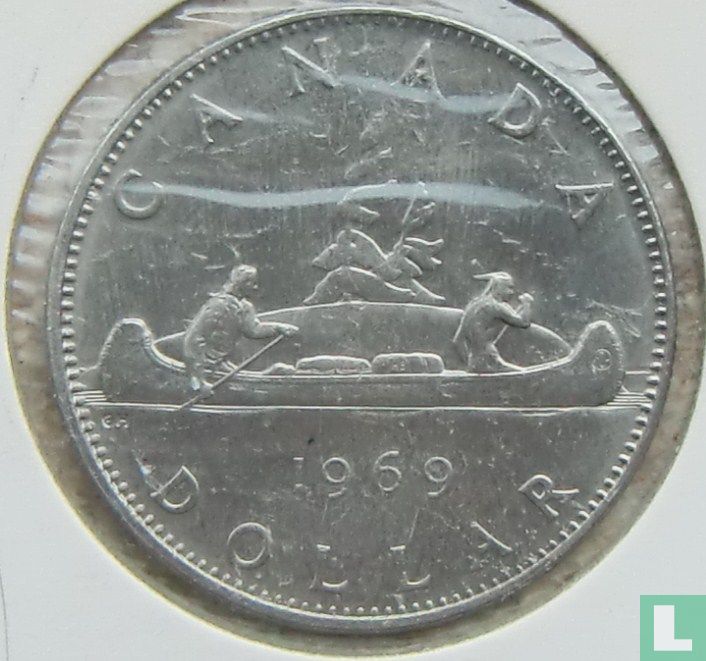 Canada 1 dollar 1969 KM 76.1 (1969) Canada LastDodo