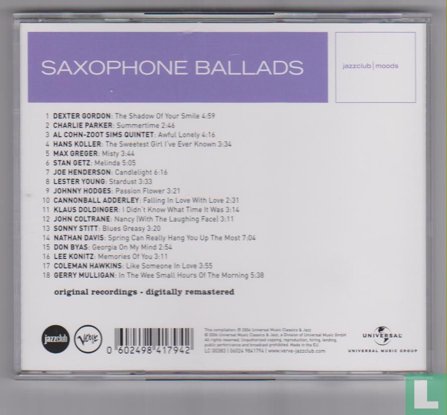Saxophone Ballads